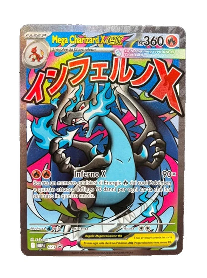 Collezione Ultra Premium Fiamme Spettrali - Mega Charizard X-ex (UPC)